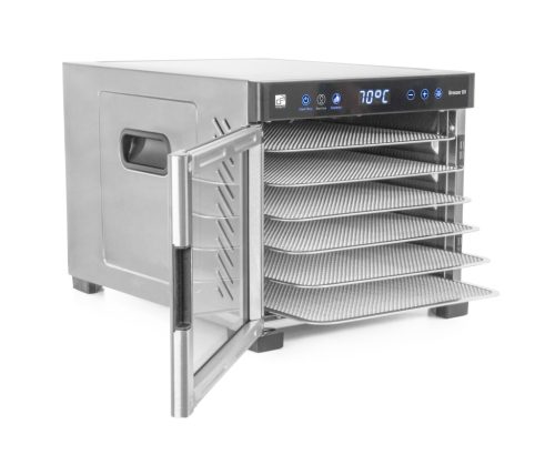 G21 Breezer Gyümölcsaszaló UV funkcióval, rozsdamentes acél, 650 W, 6db tálcával