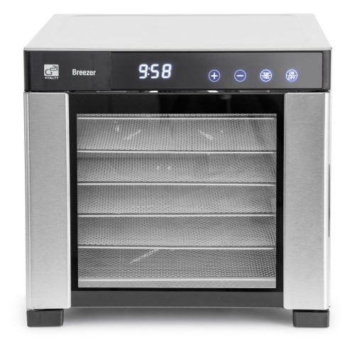 G21 Breezer Gyümölcsaszaló, rozsdamentes acél, 650 W, 6db tálcával