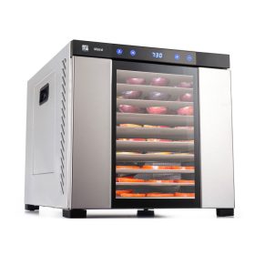   G21 Mistral gyümölcsaszaló, rozsdamentes acél, 10db tálcával, 1100W, (6008113) + AJÁNDÉK 120000Ft értékű****wellness utalvány