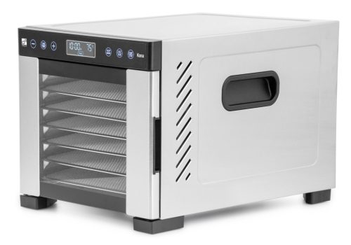 G21 Kona gyümölcsaszaló, rozsdamentes acél, 600W, +7db tálca+7db szita +ajándék 80000Ft értékű****wellness utalvány