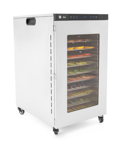 G21 Bora gyümölcsszárító, rozsdamentes acél