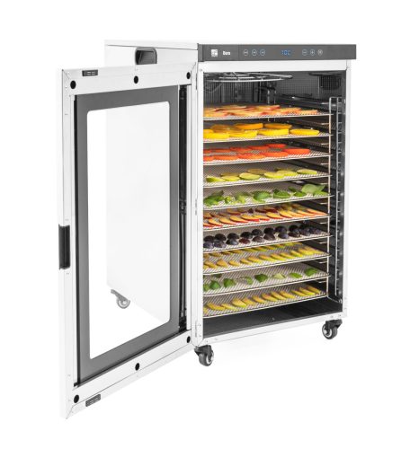 G21 Bora gyümölcsszárító, rozsdamentes acél