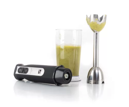 G21 VitalStick Pro Mixer/Botmixer, 1000W, fekete, tartozékokkal (habverő/aprító) 