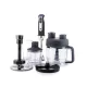 Mixer/Botmixer, 1000W, fekete, G21 VitalStick Pro Food Procesor-ral, tartozékokkal (habverő/aprító) 