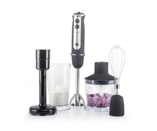 G21 VitalStick Mixer/Botmixer, 800W, fekete, tartozékokkal (habverő/aprító)
