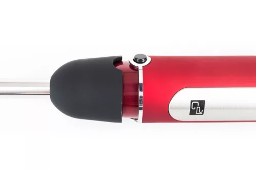 G21 VitalStick Mixer/Botmixer, 800W, fekete/piros, tartozékokkal (habverő/aprító)