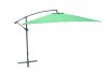 ROJAPLAST 8080 függő napernyő, hajtókarral - zöld - 270 x 270 cm - vízálló 
