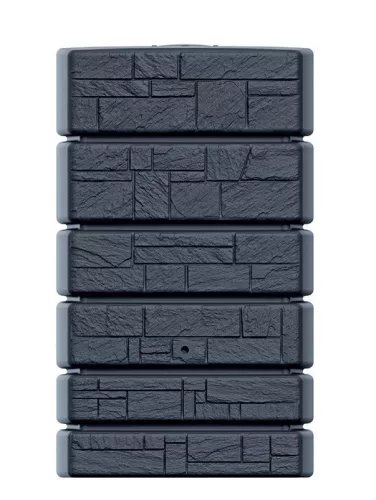 Prosperplast TOWER STONE Esővízgyűjtő hordó antracit 500l