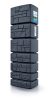Prosperplast TOWER STONE Esővízgyűjtő hordó antracit 350l