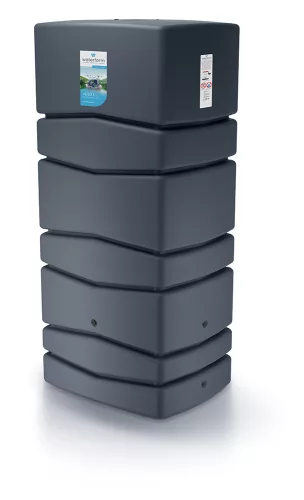 Prosperplast AQUA TOWER Esővízgyűjtő hordó antracit 650l