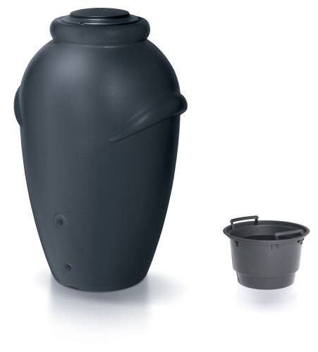 Prosperplast AQUACAN Esővízgyűjtő hordó antracit 360l