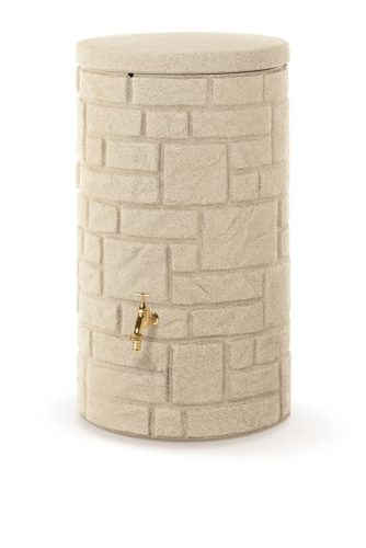 Prosperplast ARCADO Esővízgyűjtő hordó homokszínű gránit 230l