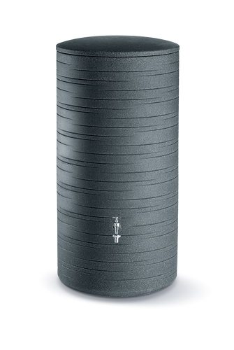 Prosperplast Novara Esővízgyűjtő hordó fekete gránit 280l