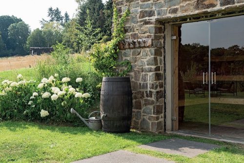 Prosperplast Barrique Esővízgyűjtő hordó barna 250l