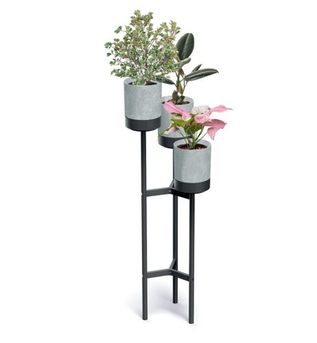 Prosperplast virágállvány Bloomie Stand szürke 42 cm