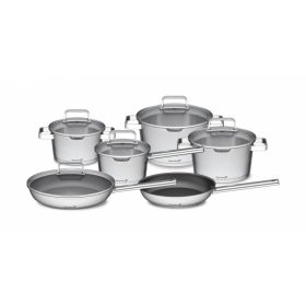   G21 Gourmet Magic edénykészlet, extra serpenyővel, 11 darabos, rozsdamentes acél