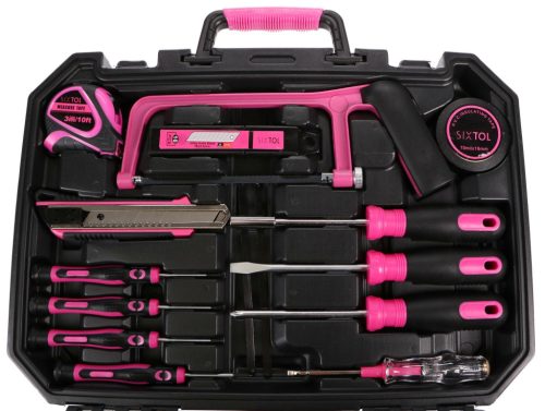 Sixtol HOME PINK 128 szerszámkészlet