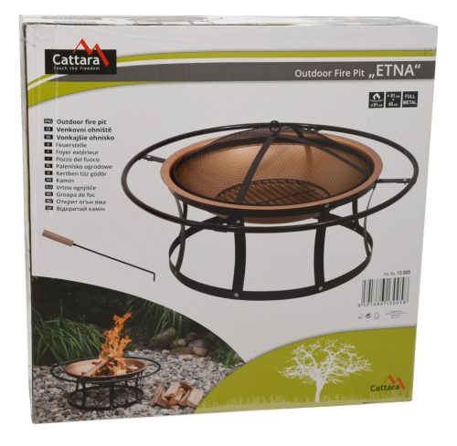 Cattara ETNA tűztér fedővel