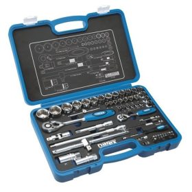 Narex 1/2", 1/4" 61 db-os dugókulcs készlet