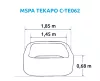 Felfújható pezsgőfürdő Marimex MSPA Tekapo C-TE062