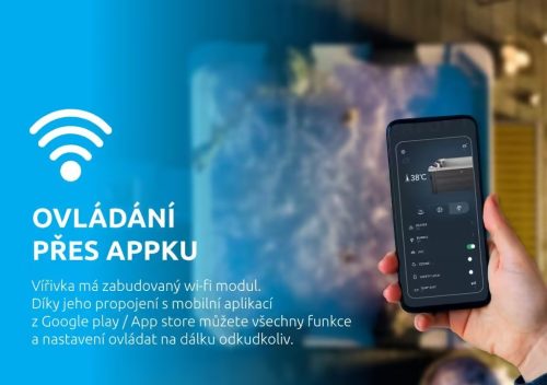 Felfújható pezsgőfürdő Marimex MSPA OSLO fix szerkezettel