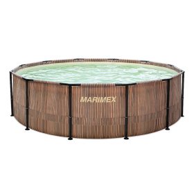   Marimex Florida medence 4,57 x 1,32 m szkimmerrel – TEAK minta