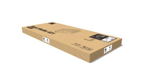 G21 WOH 181 Tüzifa tároló  - 242 x 75 cm, szürke