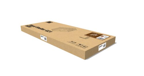 G21 WOH 682 tüzifa tároló - 302 x 119 cm, barna