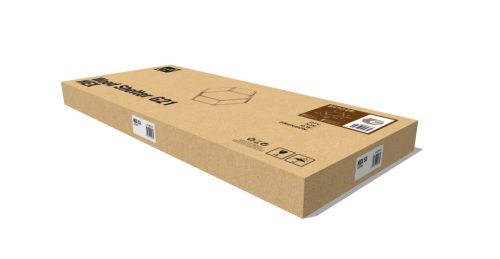 G21 HEX 53 Tüzifa tároló - 92 x 60 cm, barna