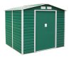 G21 GAH 407 Kerti ház, szerszámtároló, 213 x 191 cm, acéllemez, zöld, +ajándék 80000Ft értékű****wellness utalvány