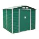 G21 GAH 407 Kerti ház, szerszámtároló, 213 x 191 cm, acéllemez, zöld, +ajándék 80000Ft értékű****wellness utalvány