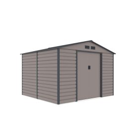   G21 GAH 706 Kerti ház, szerszámtároló, 277 x 255  cm, acéllemez, szürke, +ajándék 80000Ft értékű****wellness utalvány