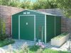 G21 GAH 884 Kerti ház, szerszámtároló, 277 x 319  cm, acéllemez, zöld, +ajándék 80000Ft értékű****wellness utalvány