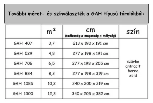 G21 GAH 884 Kerti ház, szerszámtároló, 277 x 319  cm, acéllemez, zöld, +ajándék 80000Ft értékű****wellness utalvány