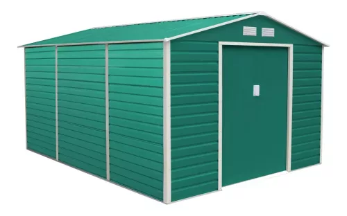 G21 GAH 1300 Kerti ház, szerszámtároló, 340 x 383 cm, acéllemez, zöld, +ajándék 80000Ft értékű****wellness utalvány