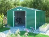 G21 GAH 1300 Kerti ház, szerszámtároló, 340 x 383 cm, acéllemez, zöld, +ajándék 80000Ft értékű****wellness utalvány