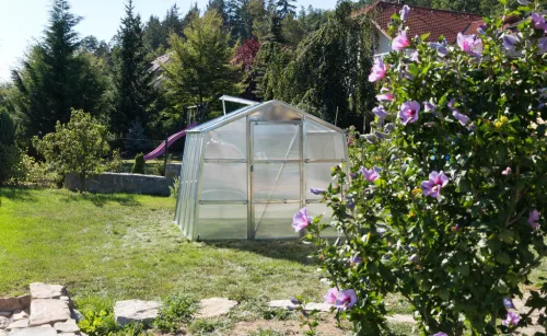 Üvegház G21 GZ 59 - 251 x 311 cm, galvanizált, alapzattal (63900621) + 40.000 Ft-os wellness utalvány