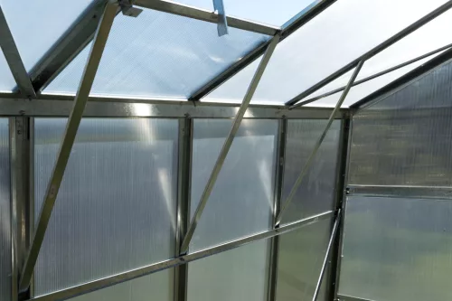 Üvegház G21 GZ 59 - 251 x 311 cm, galvanizált, alapzattal (63900621) + 40.000 Ft-os wellness utalvány
