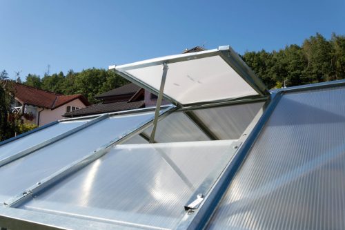 G21 GZ 48 üvegház - 251 x 191 cm, horganyzott