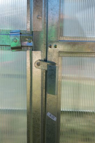 G21 GZ 48 üvegház - 251 x 191 cm, horganyzott