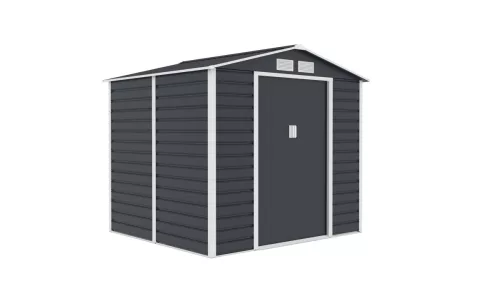 G21 GAH 407 Kerti ház, szerszámtároló, 213 x 191 cm, acéllemez, antracit, +ajándék 80000Ft értékű****wellness utalvány