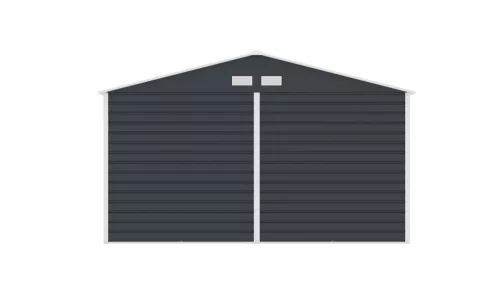 G21 GAH 1085 Kerti ház, szerszámtároló, 340 x 319 cm, acéllemez, antracit, +ajándék 120000Ft értékű****wellness utalvány