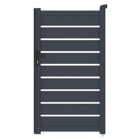 Kapu G21 Reno 100x176 cm jobb, antracit