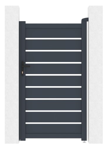 Kapu G21 Reno 100x176 cm bal, antracit