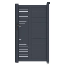 Kapu G21 Marion 100x173 cm jobbra, antracit