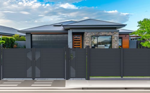 Kapu G21 Marion 100x173 cm, bal, antracit