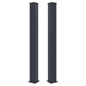G21 oszlop kapuhoz 15x190 cm, talppal, antracit, 2 db