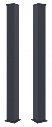 G21 oszlop kapuhoz 15x190 cm, talppal, antracit, 2 db