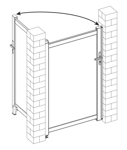 G21 tartozék jobbos szerelési profil kapuhoz 173 cm