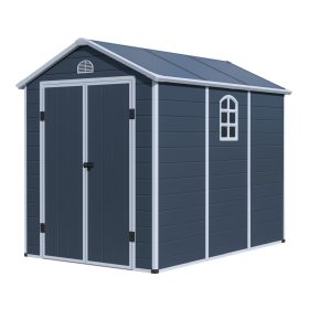   G21 Boston 670 kerti tároló - 241 x 278 cm, műanyag, szürke +ajándék 120000Ft értékű****wellness utalvány